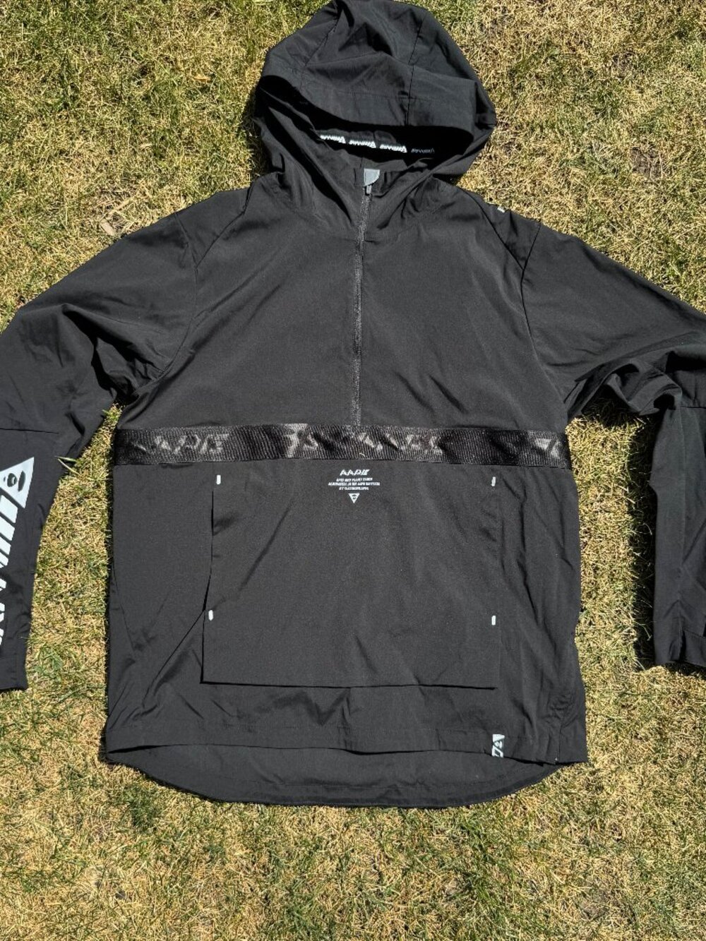A Bathing Ape - Windbreaker Anorak (Men's) - Black